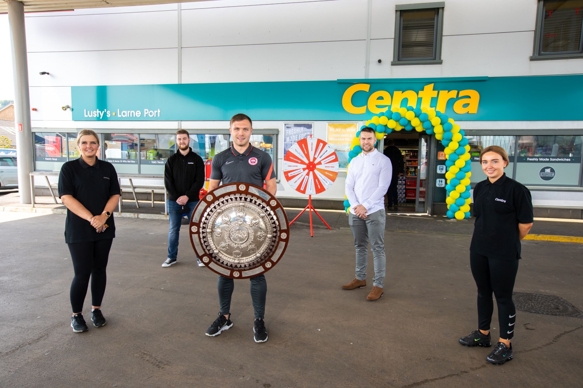 Lusty Family Open New Centra Store at Larne Port