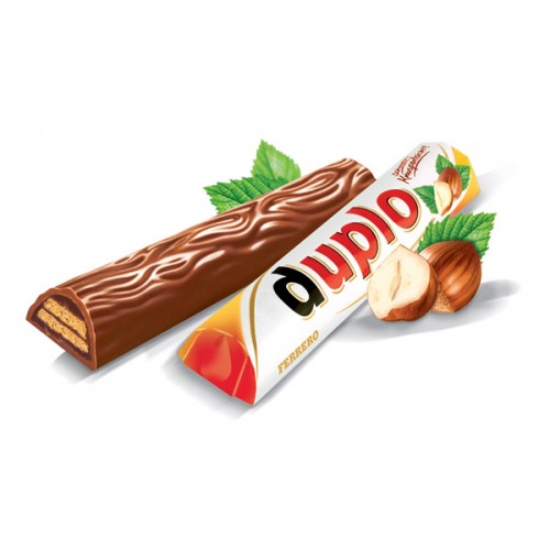 Duplo – New hazelnut chocolate biscuit bar from Ferrero
