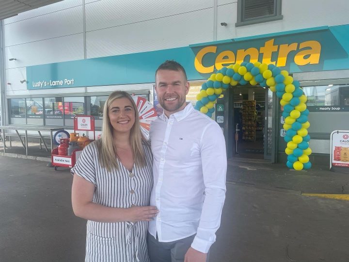 Brand new Centra at the Port of Larne – Second Store for the Lusty Family