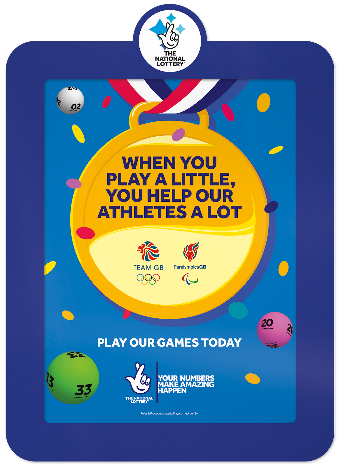 Camelot Launches Huge New National Lottery Campaign To Highlight Team Camelot Launches Huge New National Lottery Campaign To Highlight Team