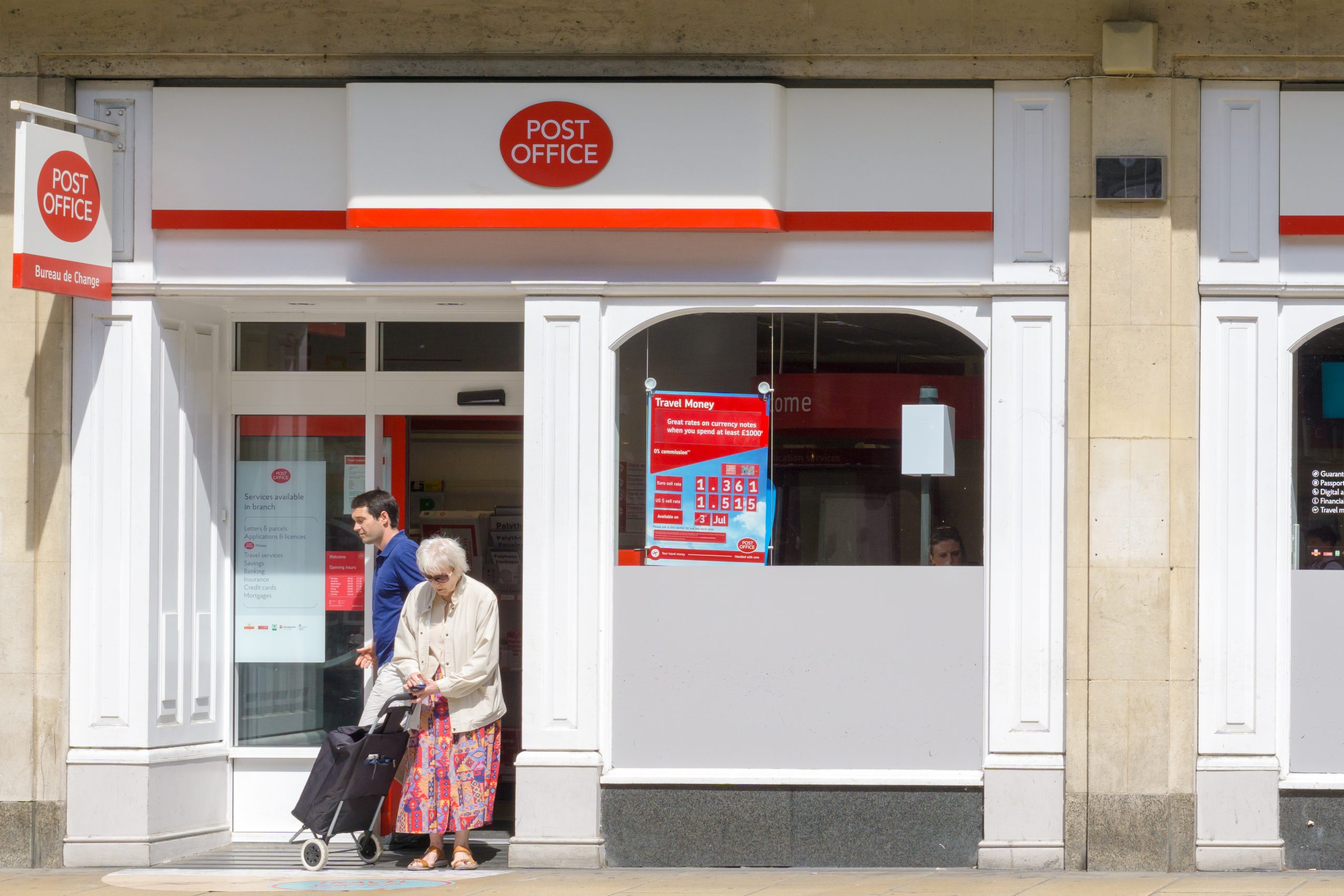 Post Office card accounts for pensions coming to an end