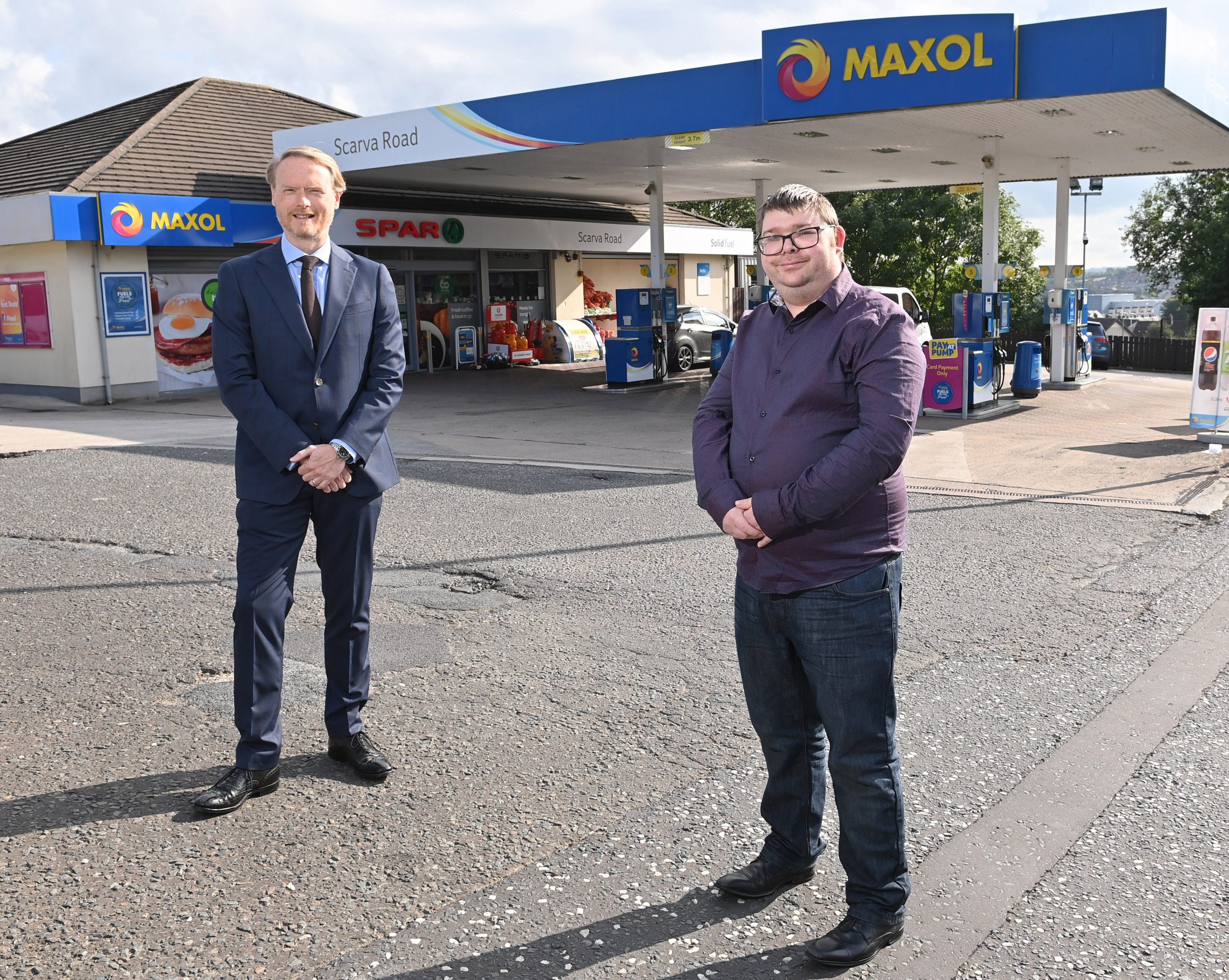 Maxol invests £35k in Scarva Road Service Station – new licensee appointed