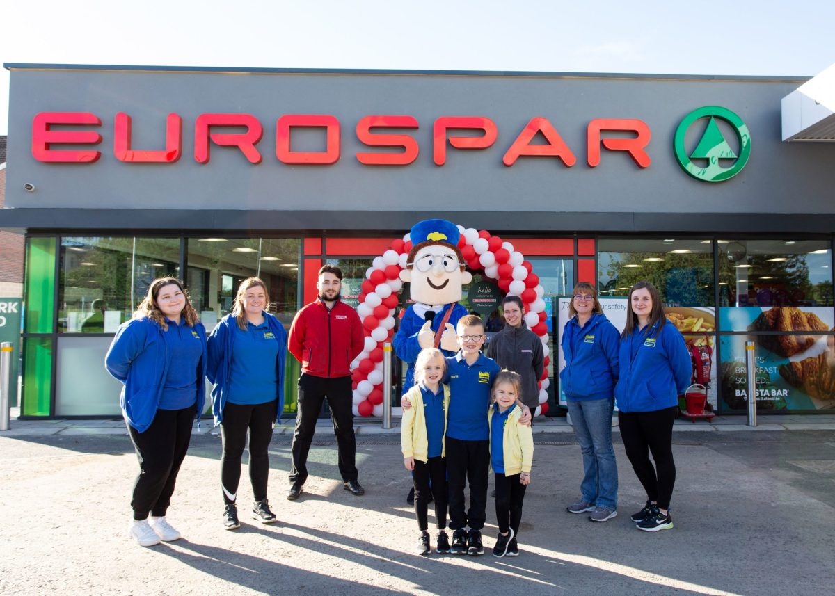 New EUROSPAR Glenavy Village forecourt replaces former SPAR store
