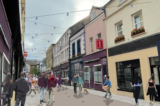 Traders in Larne raise concerns over pedestrianisation plans