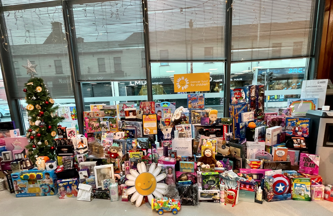 JC Stewart Grocers overwhelmed with gifts for Daisy Christmas Appeal