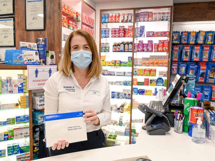 Community pharmacies supply more than 820k lateral flow test kits