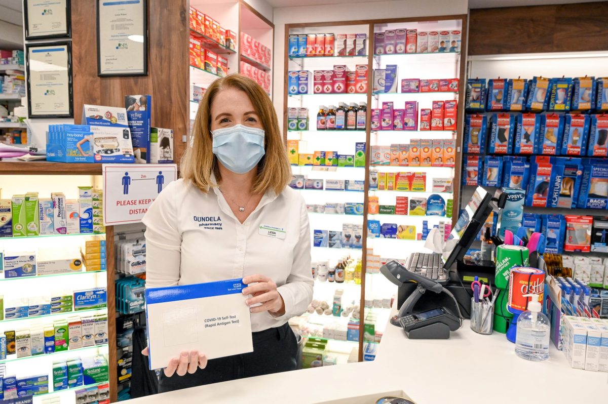Community pharmacies supply more than 820k lateral flow test kits