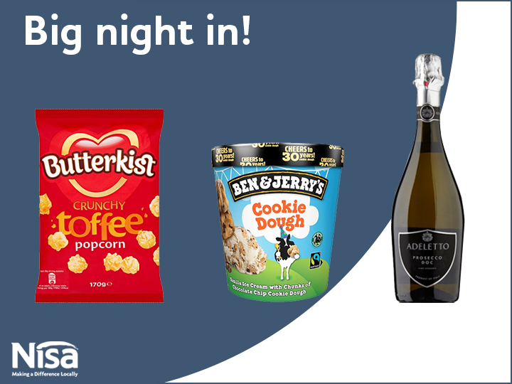 Nisa offers big deals for a Big Night In