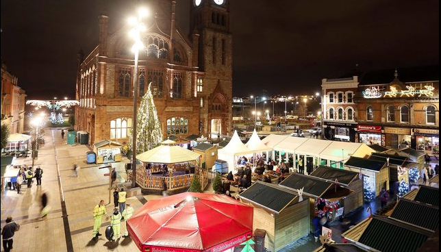 Derry council to fund more festivals in 2022 as Christmas markets boost footfall