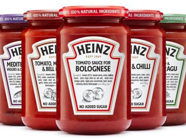 Kraft Heinz launches its first pasta sauce range
