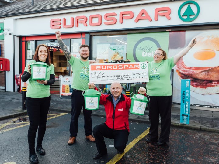 Local community retailers raise over £10,000 for charity in memory of family and colleagues