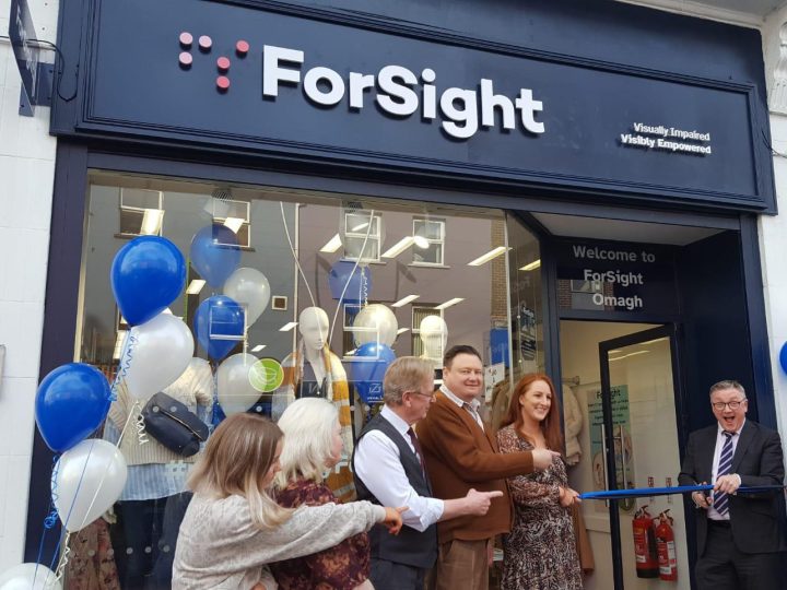 First ForSight charity shop in Northern Ireland officially opens in Omagh