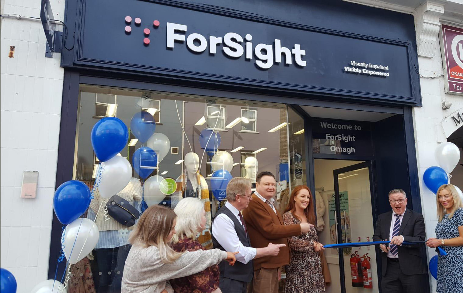 First ForSight charity shop in Northern Ireland officially opens in Omagh