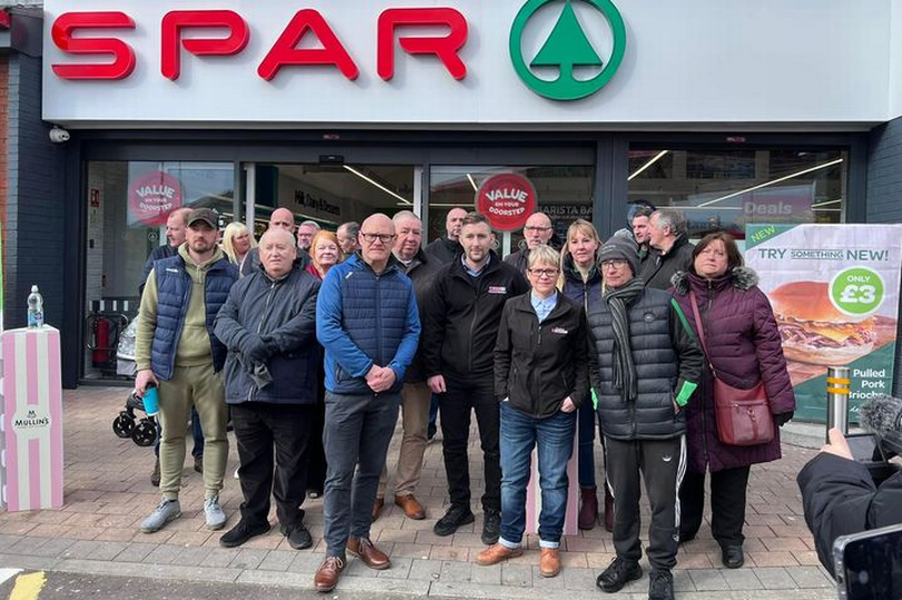 Community leaders rally to condemn West Belfast Spar attacks