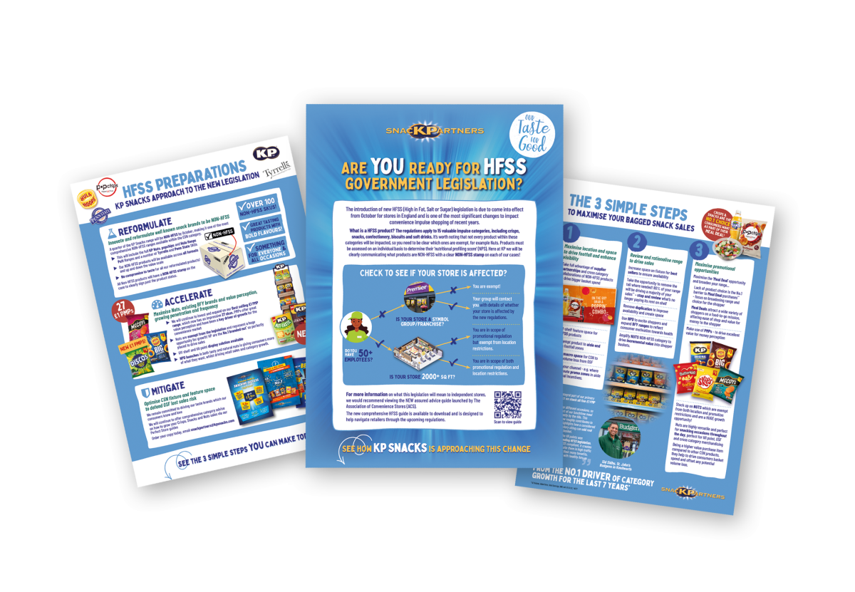 KP Snacks rolls out non-HFSS case flash and step-by-step retailer guide ahead of legislation
