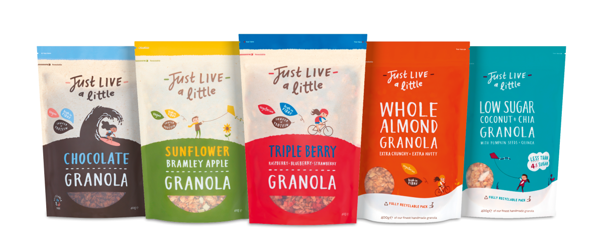 Forest Feast snacks acquires Just Live A Little Granola