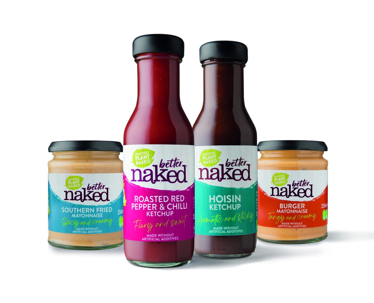 Finnebrogue launches range of Better Naked plant-based sauces offering “pure taste, clear conscience”