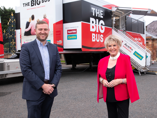 SuperValu & Centra celebrate first birthday of the Action Cancer Big Bus