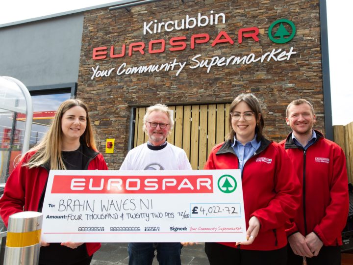 Colleagues raise over £4,000 for Brainwaves NI in honour of family members