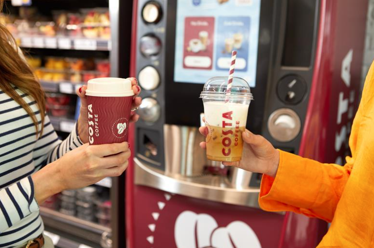 Costa Coffee to roll out more than 1,000 self-serve machines