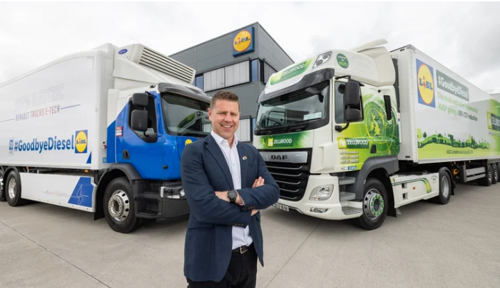 Lidl launches new EV and HVO vehicles into Irish fleet