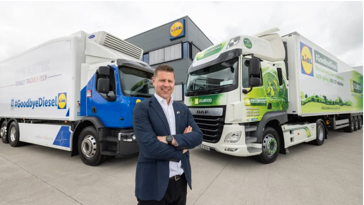 Lidl launches new EV and HVO vehicles into Irish fleet