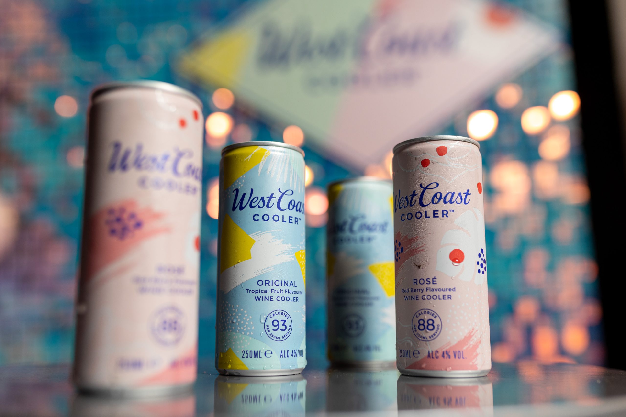 West Coast Cooler unveils new look cans