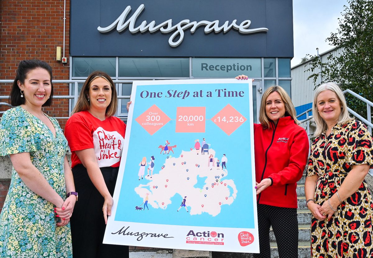 Musgrave NI walks the distance to raise over £14k for charity