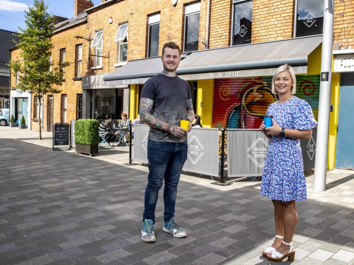 Local artist transforms face of Follow Coffee & Ballymena businesses