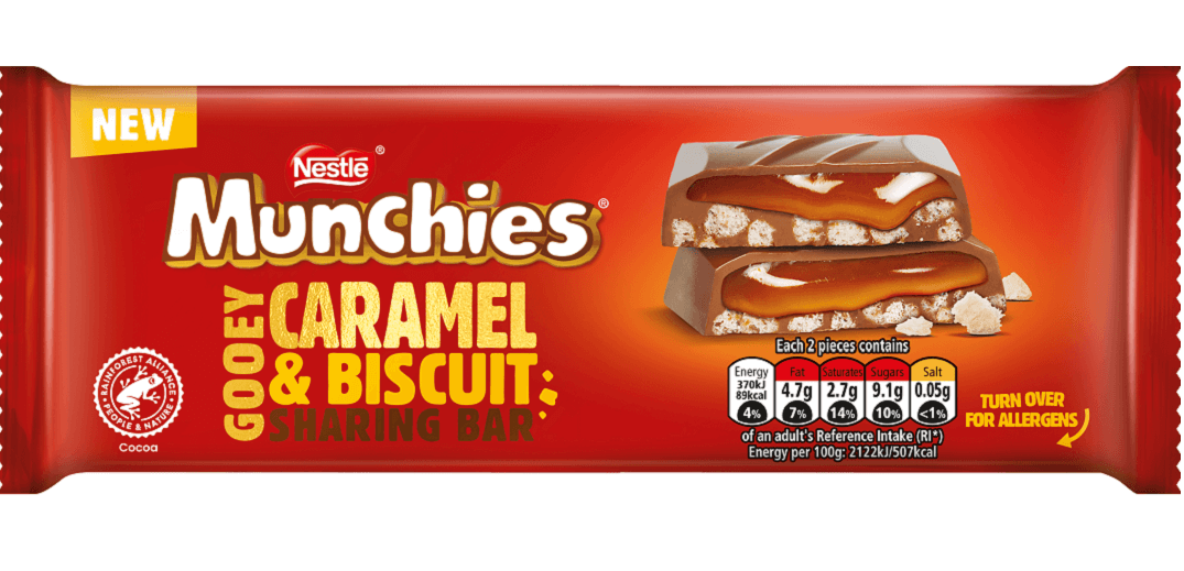 Nestlé launches new Munchies sharing bar