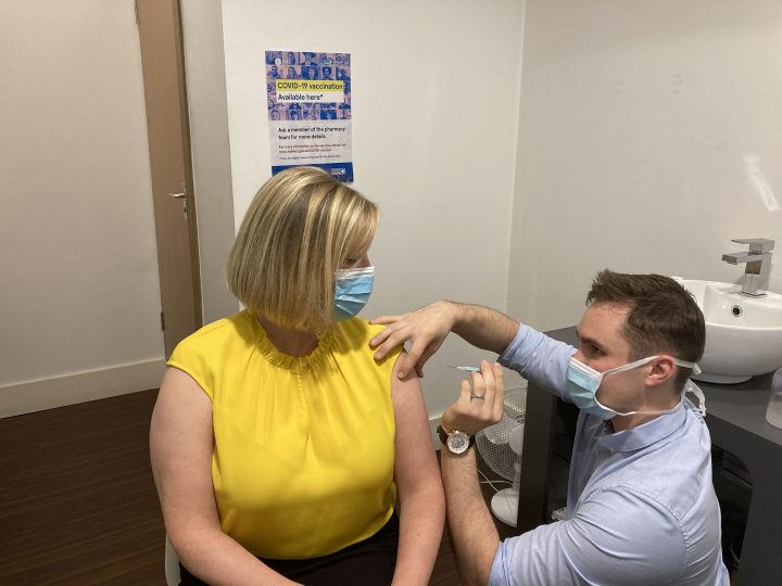 Community pharmacies playing their part in vaccination roll out