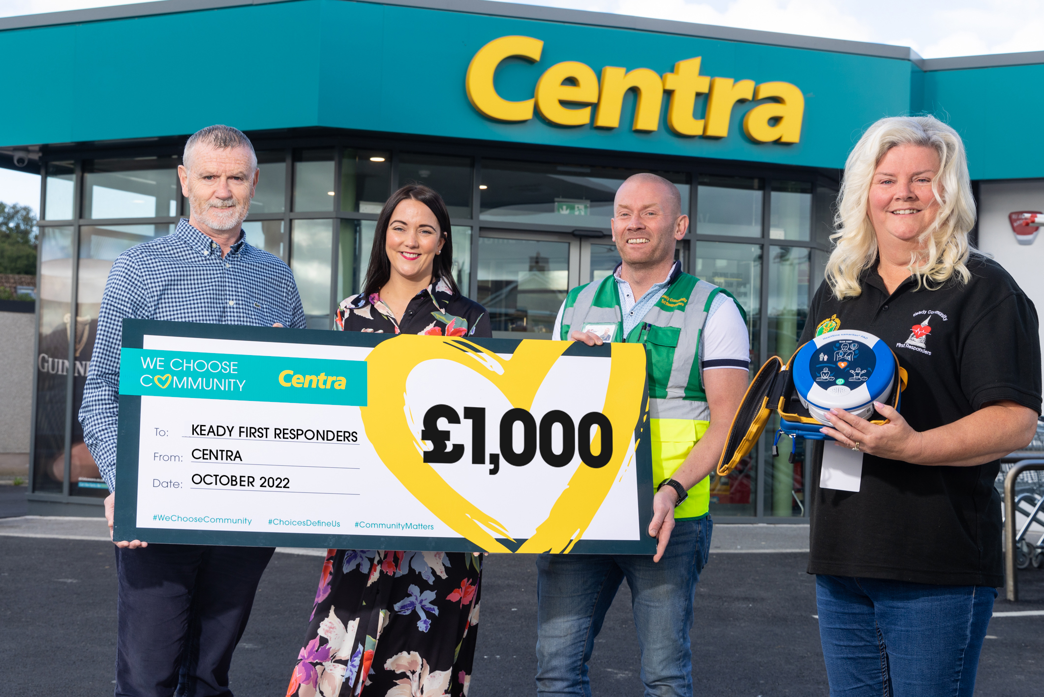 Five organisations each receive £1k from Centra Choices Fund