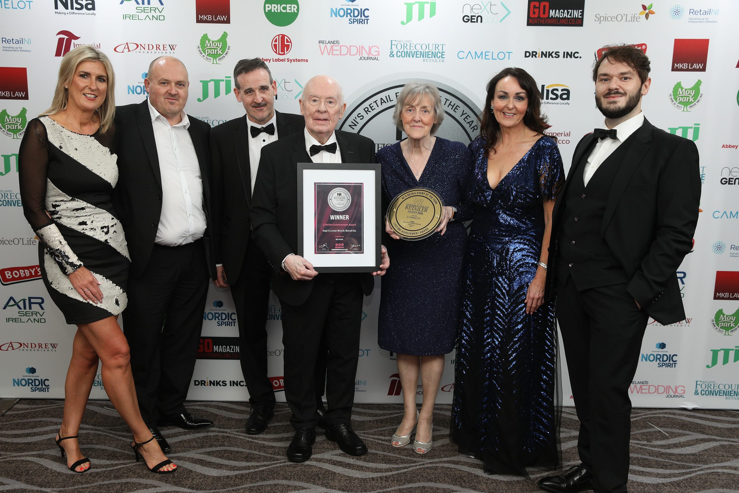 Lifetime Achievement Award honours decades of work and dedication for Hugh and Loreen Nicholl