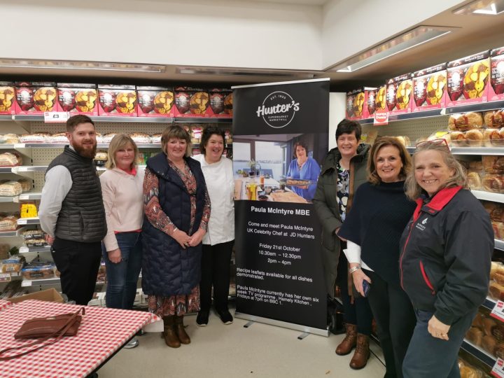 Paula McIntyre cooks up a storm at JD Hunter & Co. Supermarket