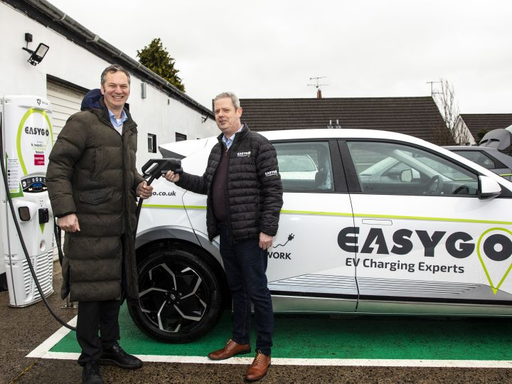 EasyGo partners with Crawfords of Maghera to bring EV hub to town