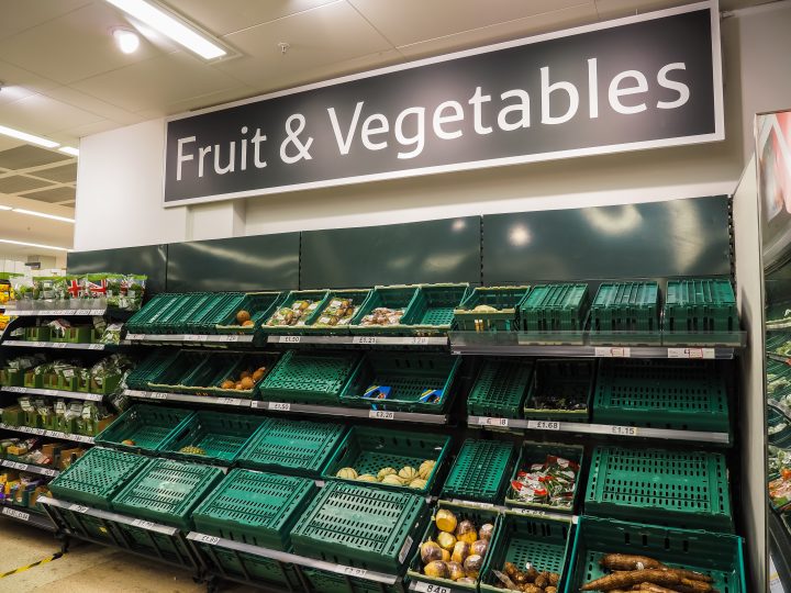 Shortage of vegetables on supermarket shelves “not a surprise”