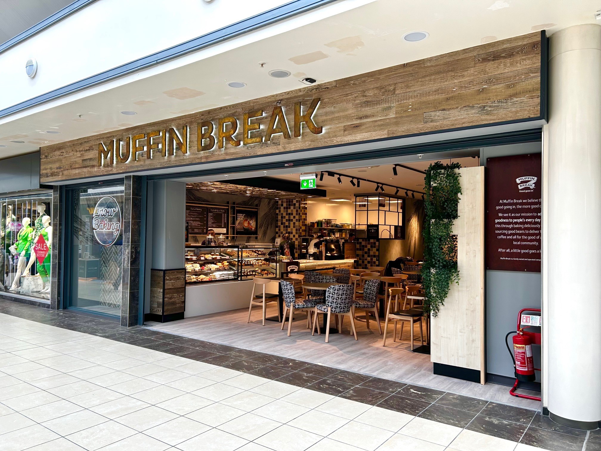 Muffin Break opens its first NI café bakery
