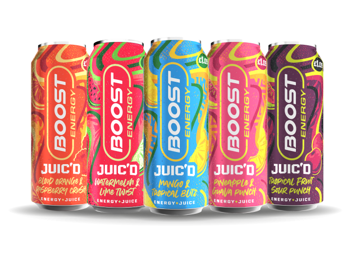 Boost Drinks adds new Blood Orange & Raspberry Crush variant to successful 500ml Juic’d range