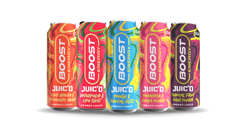 Boost Drinks adds new Blood Orange & Raspberry Crush variant to successful 500ml Juic’d range