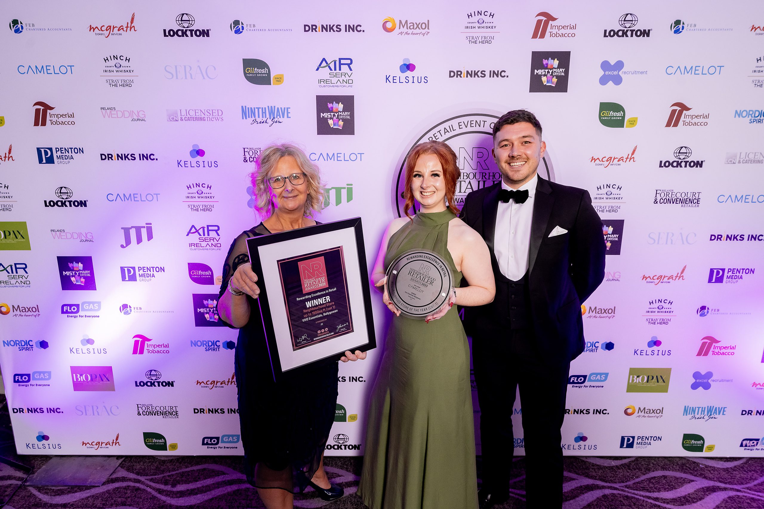 ViVO Essentials Ballygowan staff and store praised as they win Store of the Year Category 1 award