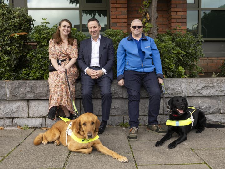 Maxol announces new charity partnership with Guide Dogs NI to support visually impaired people