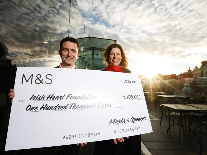 Marks & Spencer raises €100,000 for the Irish Heart Foundation