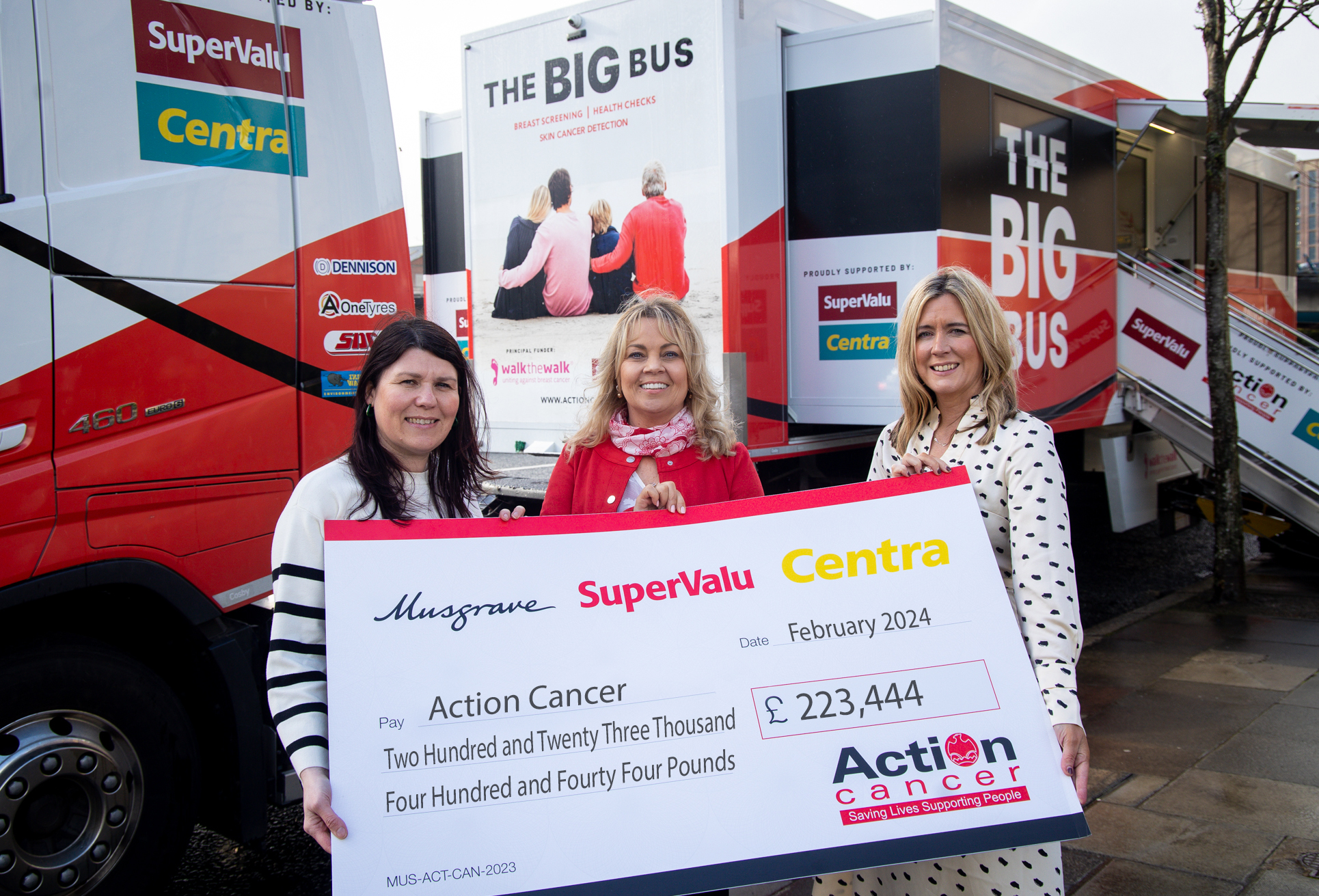 SuperValu and Centra stores raise record-breaking amount for Action Cancer