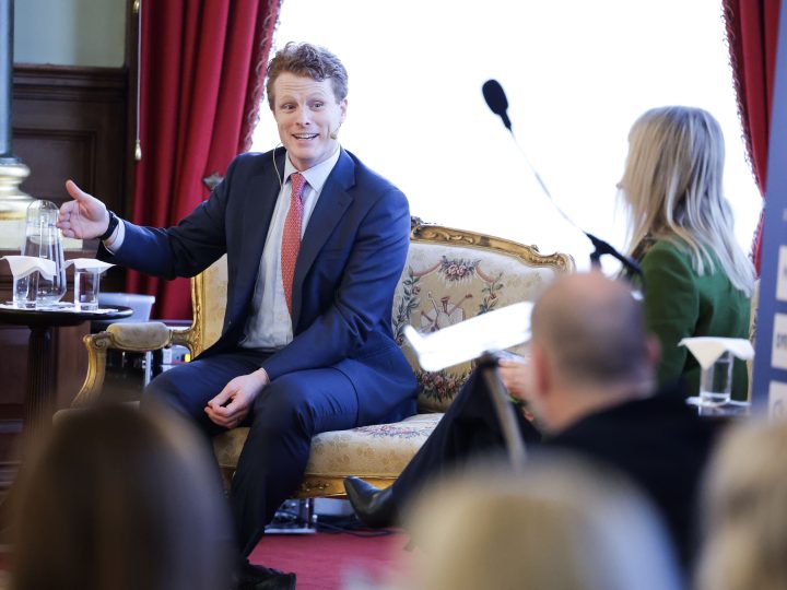 US Special Envoy Joe Kennedy III addresses NI Chamber members at business event