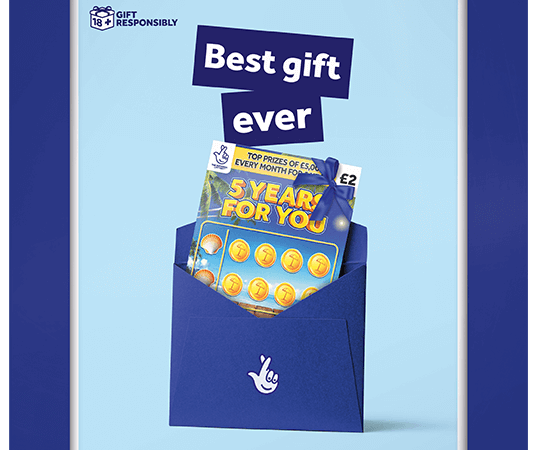 Allwyn launches overarching National Lottery gifting campaign to run in 2024