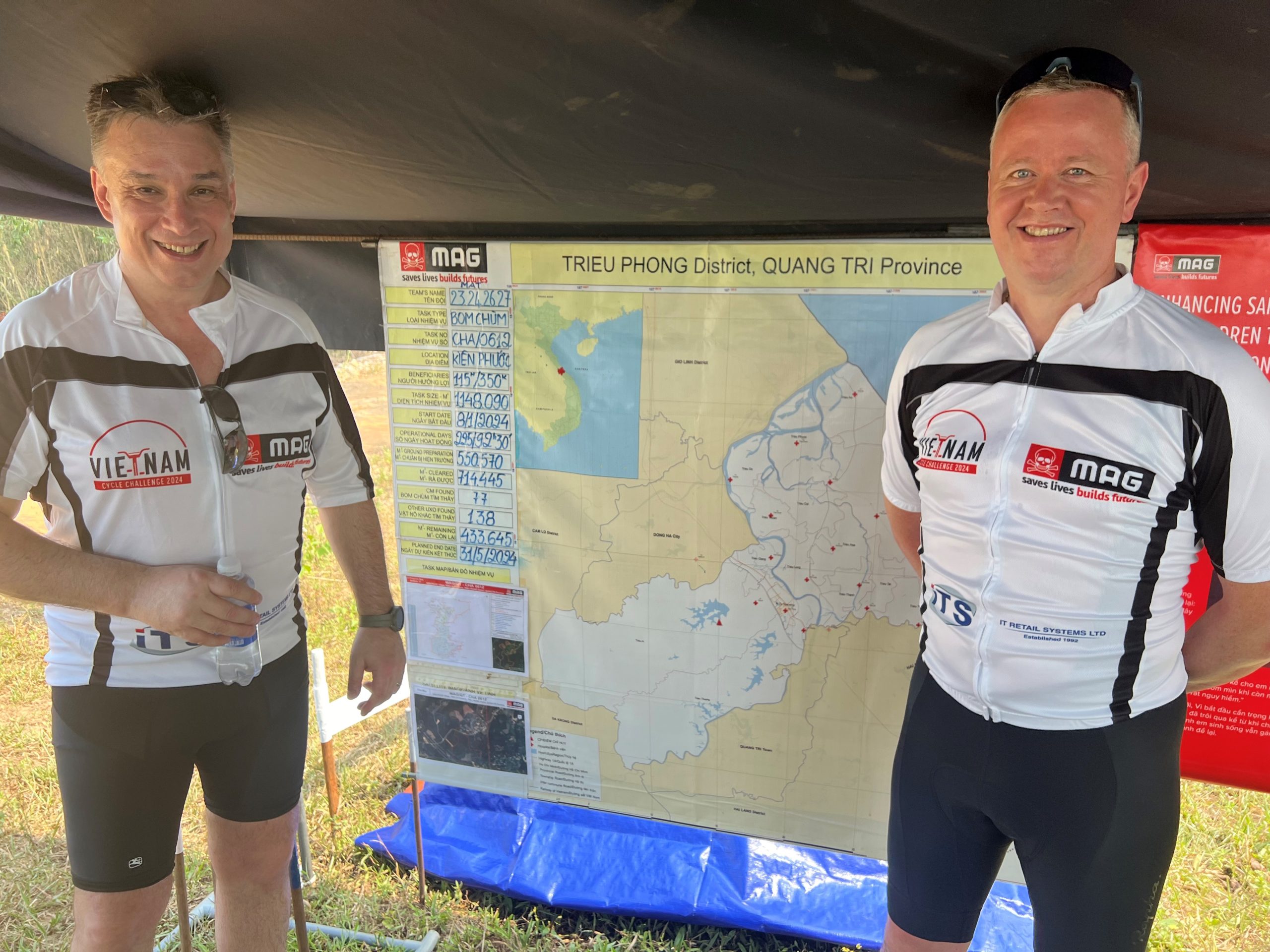 Henderson directors complete Vietnam cycling challenge for charity