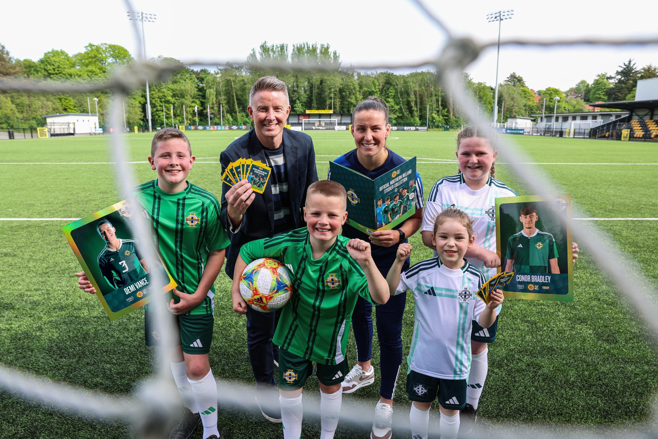 M&S Food teams up with Panini to launch NI football sticker collection