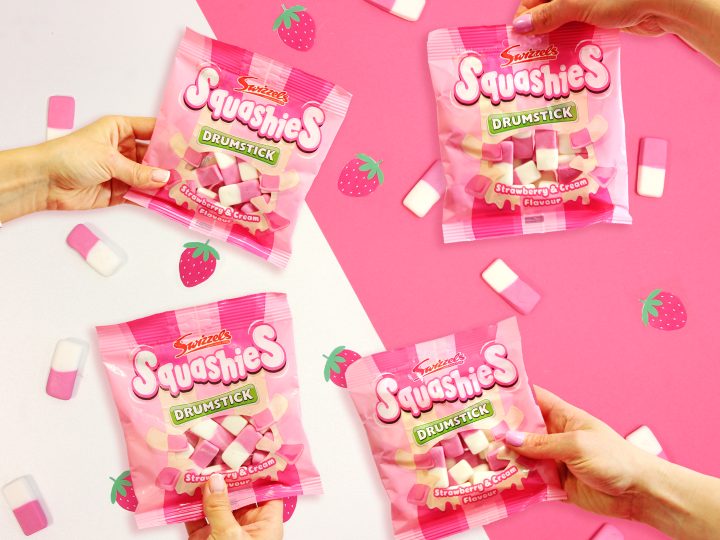 Swizzels Squashies Strawberry & Cream now available to UK retailers