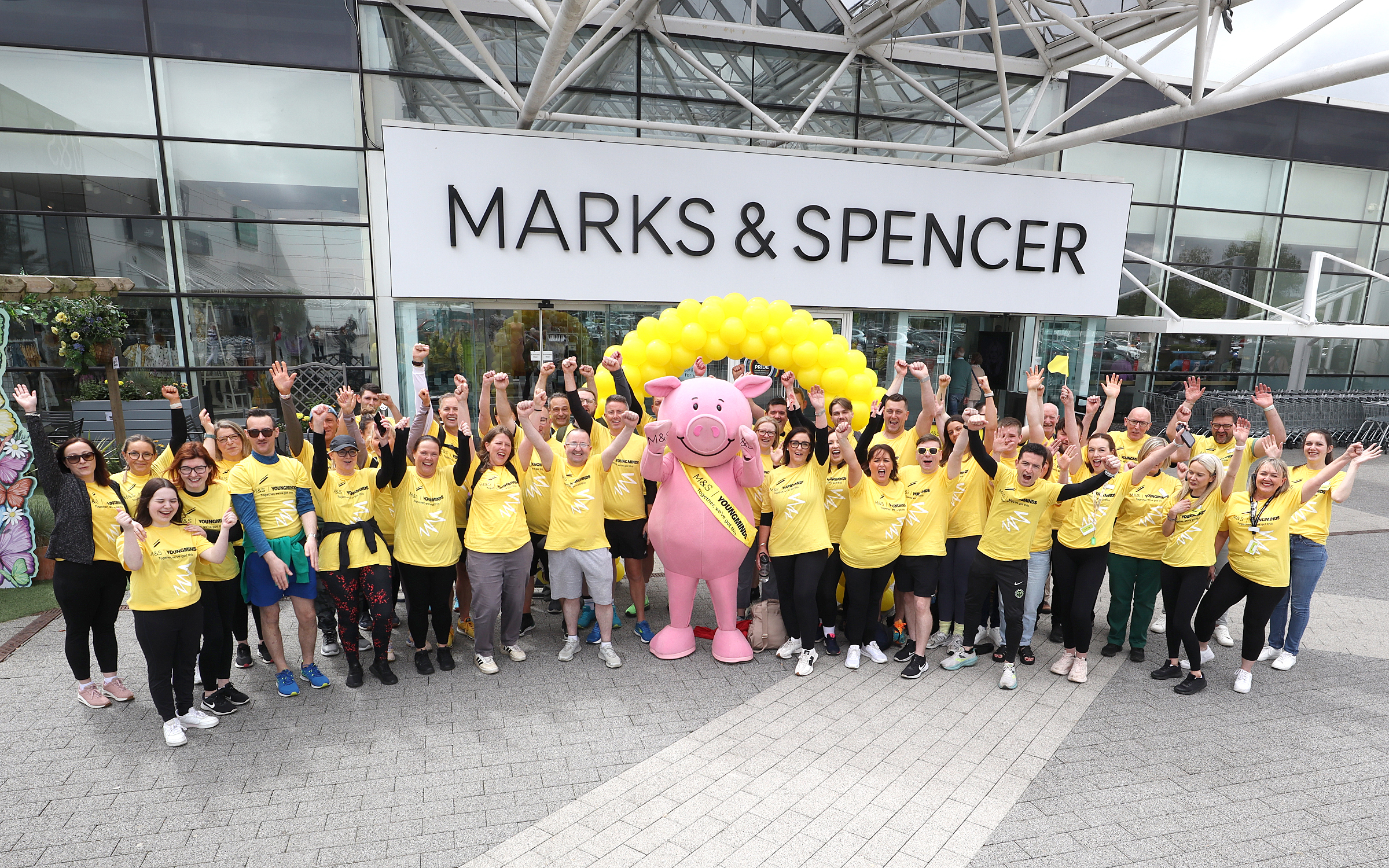 M&S colleagues and customers pull out all the stops for YoungMinds