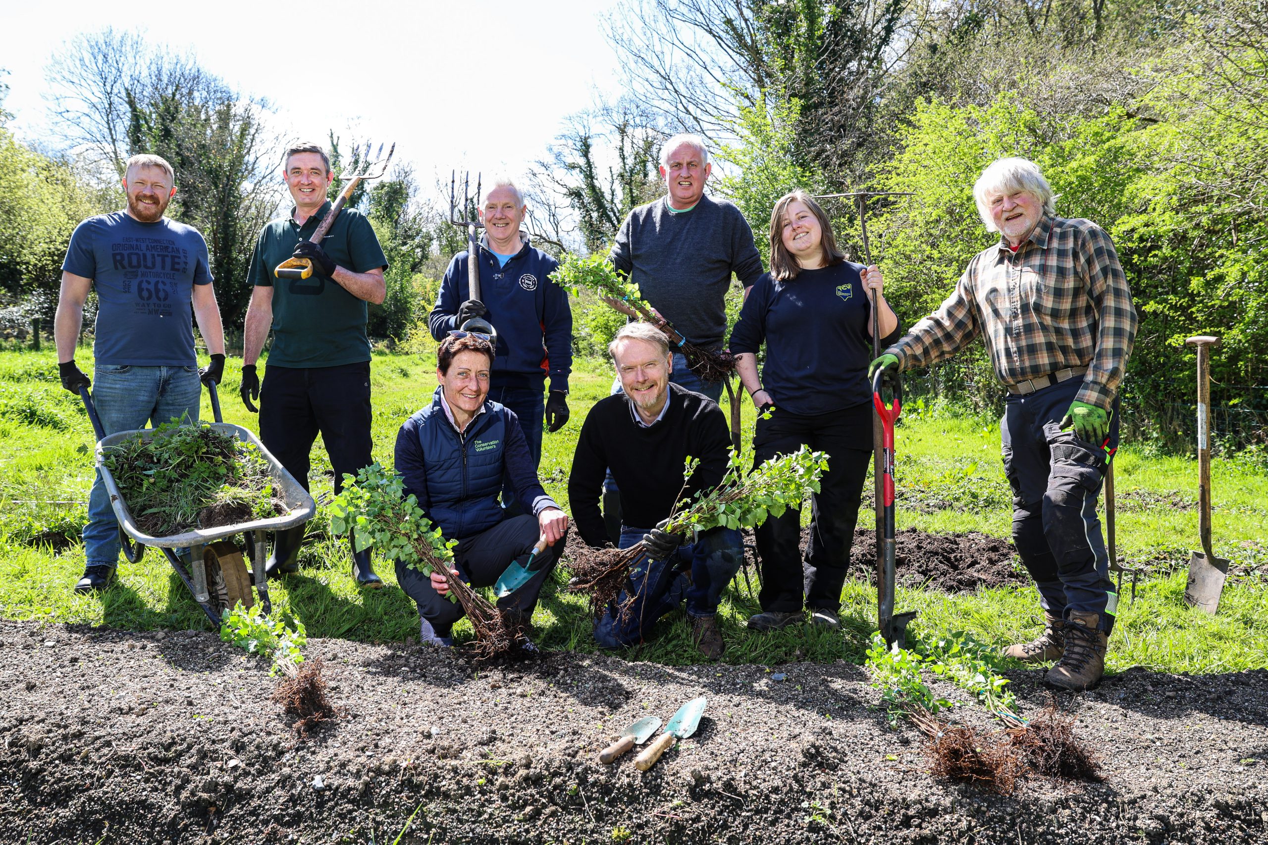 Maxol teams up with The Conservation Volunteers for Tree Planting Initiative